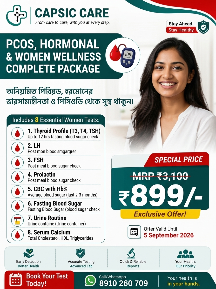 PCOS, Hormonal & Women Wellness Complete Package